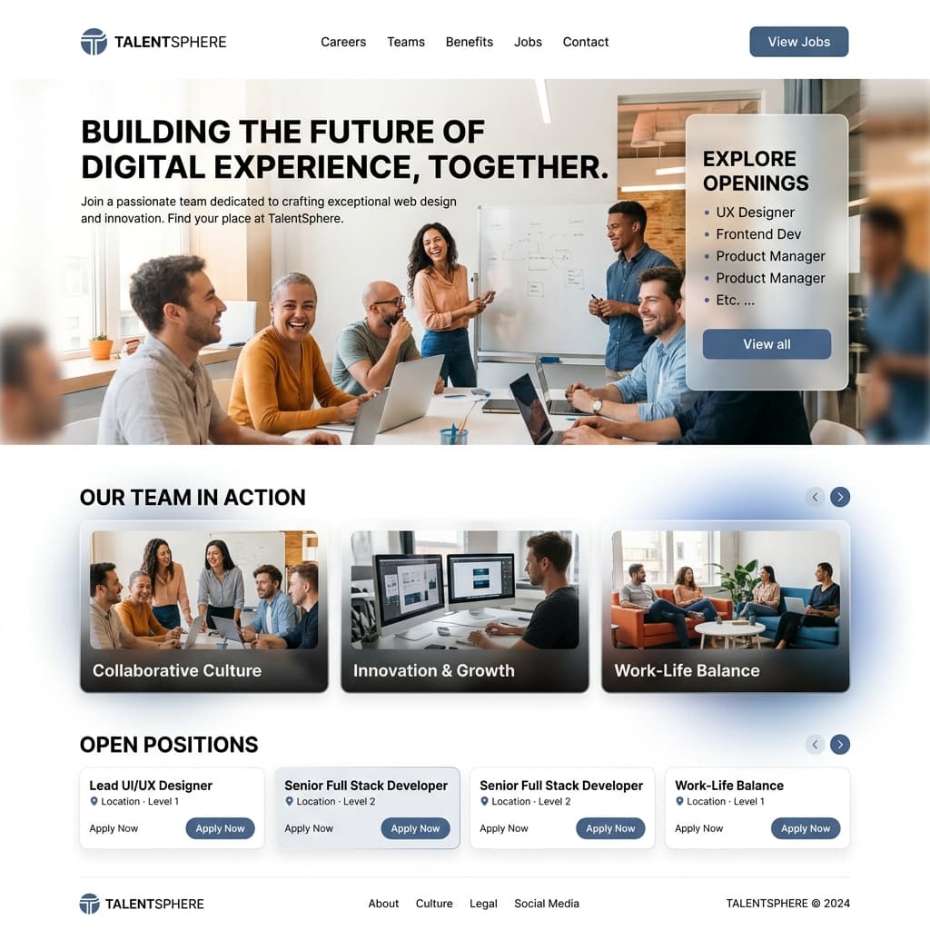 採用サイト制作